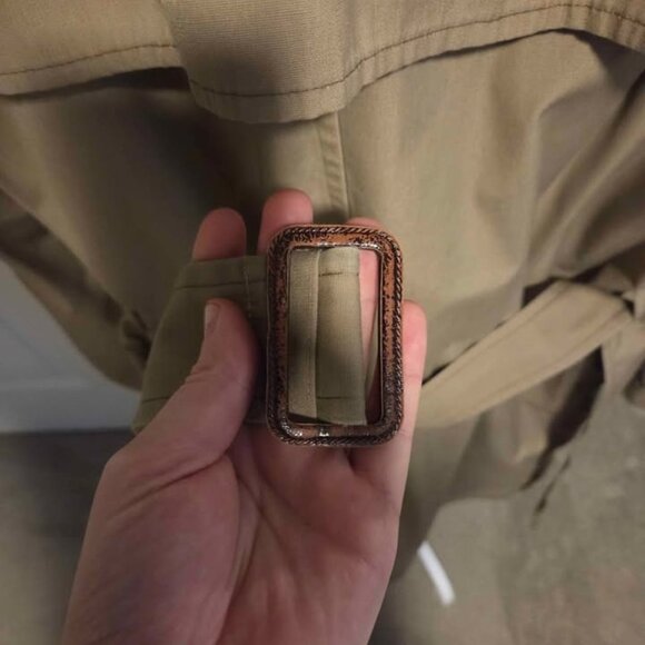 Vintage London Fog double breasted trench coat belted - Picture 3 of 10